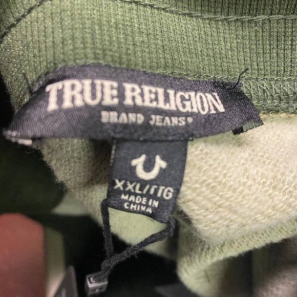 True Religion Mens Multicolor Camouflage Drawstring Pockets Sweatpants Sz XL XXL - Picture 5 of 5